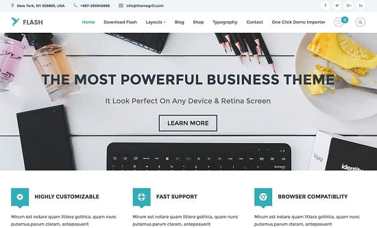 Flash-Free-WordPress-Theme